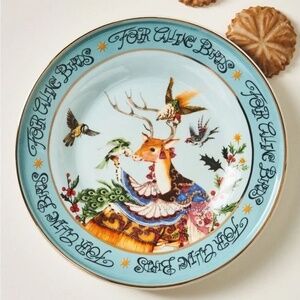 Anthropologie Phannapast Taychamaythakool 12 Days  Christma Calling Birds